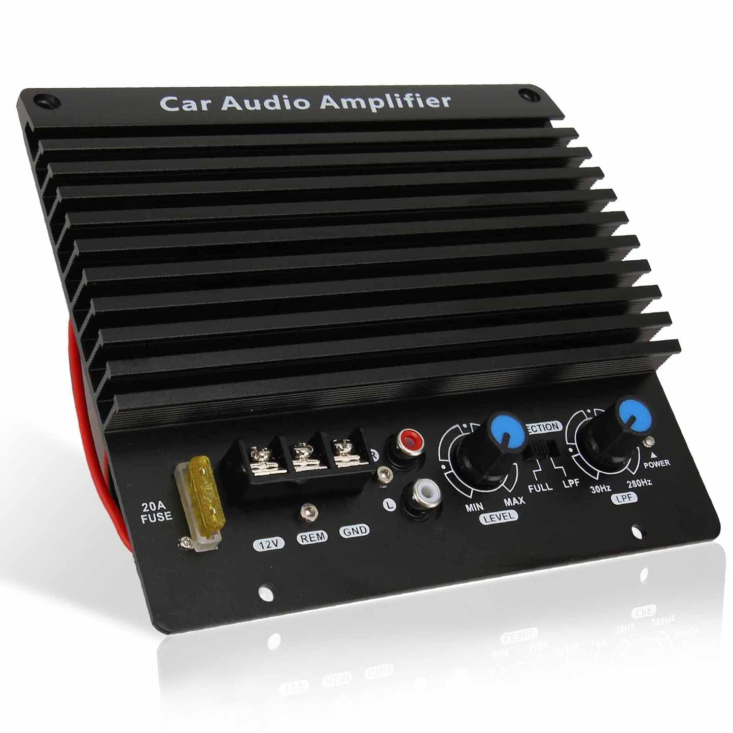 Auto pastiprinātājs FK205, 1000 W auto audio jaudas pastiprinātāja plate, jaudīga basa subwoofer plate 12 V 8-12-Zoll basu skaļruņiem