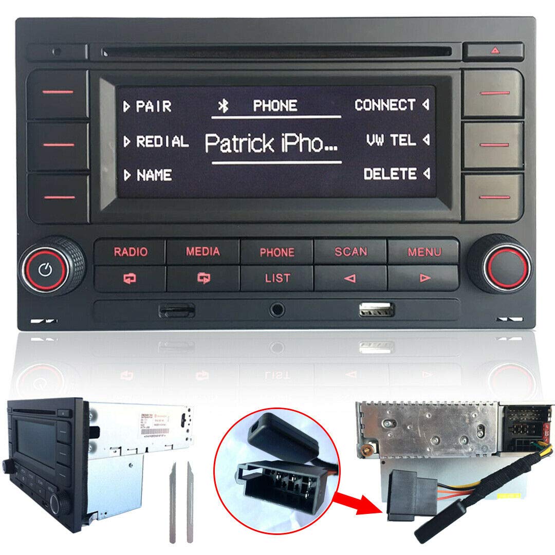 Autoradio RCN210 ar Bluetooth un CD atskaņotāju VW Golf MK4 Polo Passat B5