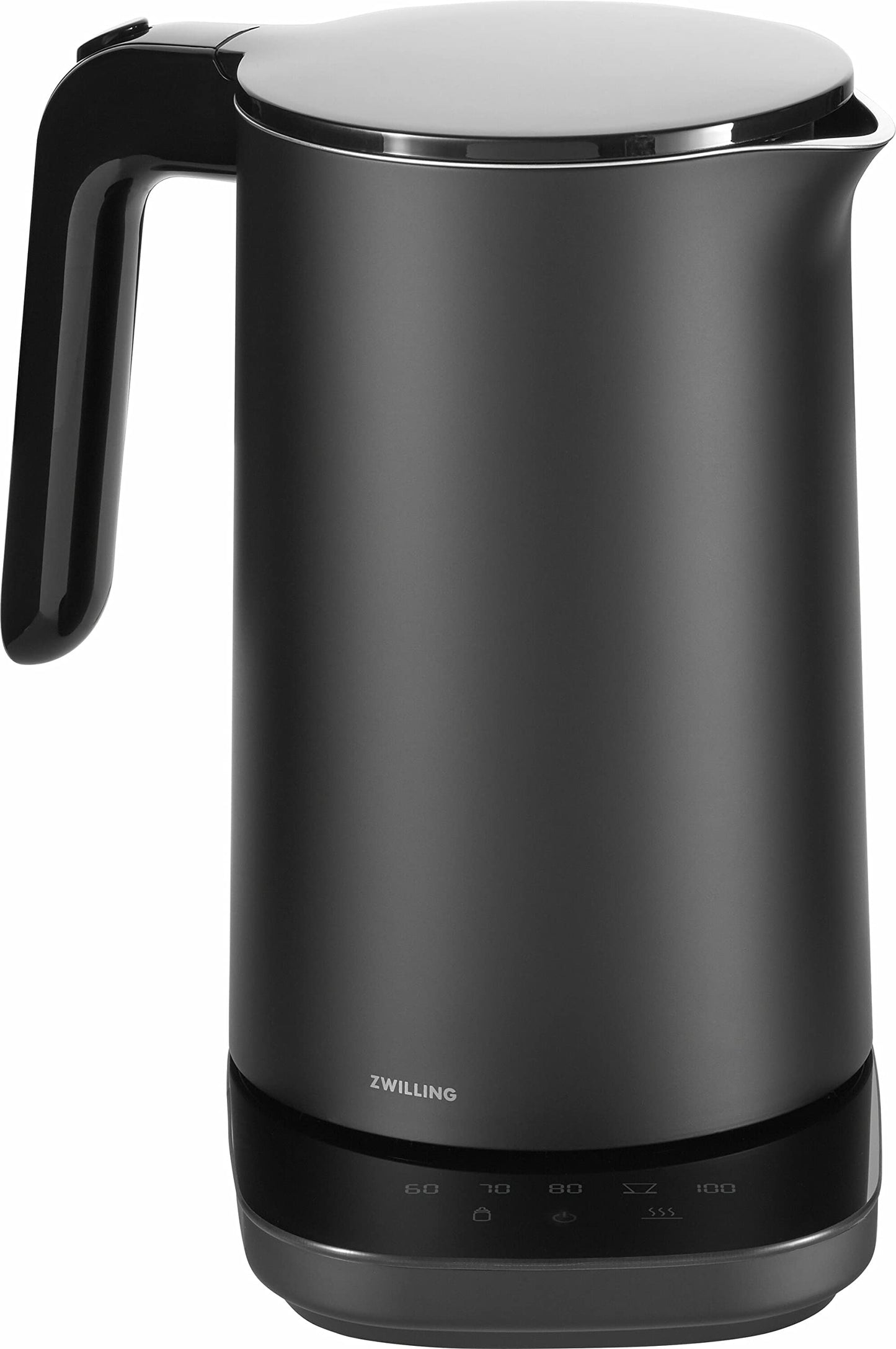 ZWILLING ENFINIGY ūdens vārītājs Pro - temperatūras iestatījums, kaļķu filtrs, siltuma uzturēšana, 1850W, 1,5L, melns