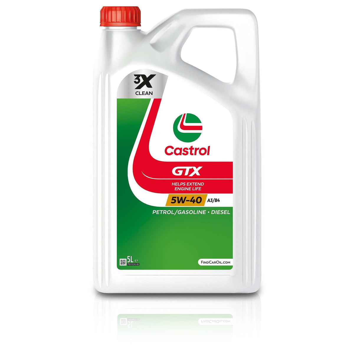 Motoreļļa Castrol GTX 5W-40 A3/B4 5L