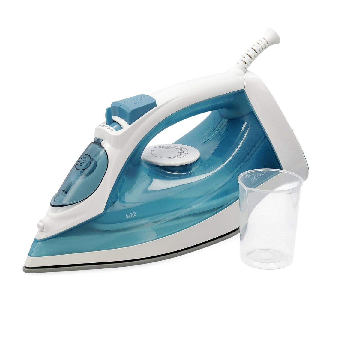 DCOOK keramikas tvaika gludeklis - 2600 W, balts, standarts, efektīva tvaika funkcija un ātra sildīšana.