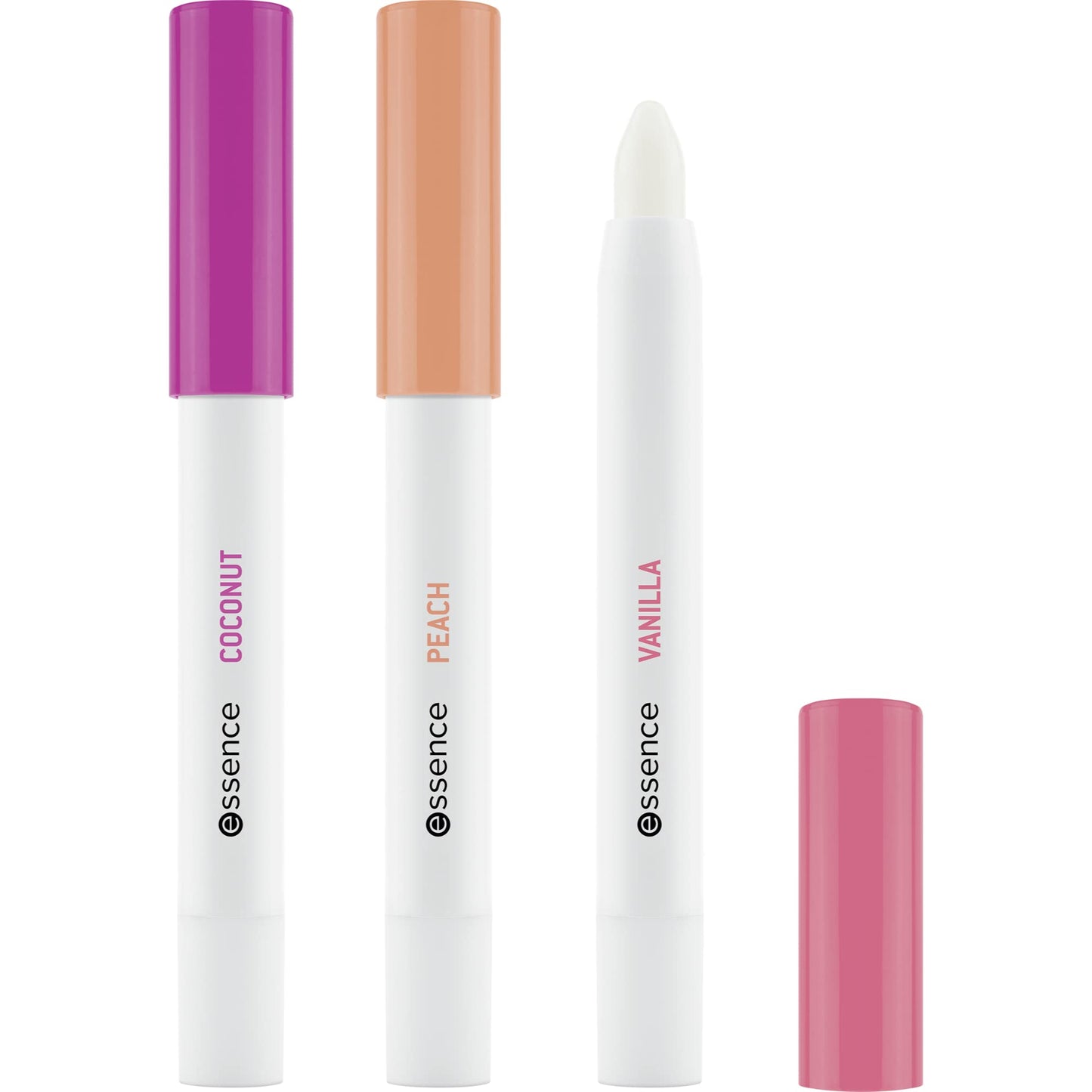 essence MINI perfume balm stick trio, Nr. 01 Mini But Yummy, caurspīdīgs, 4,2g