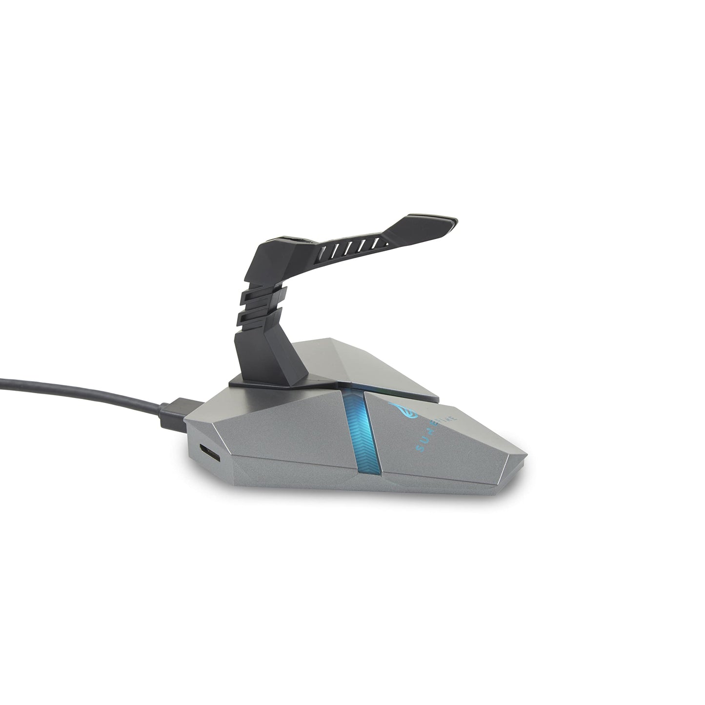 SureFire Axis Gaming Bungee Center - 3X USB 3.2 Gen 1, RGB mouse cable holder, microSD slots for PC and laptop gaming.