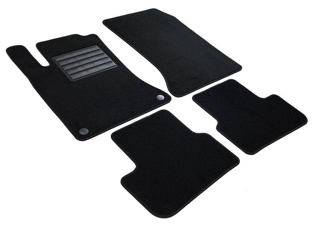 MDM SP-1973 paklāji Velūrs automašīnu paklājs piemērots Mercedes klasei A (W176) / klasei B (W246) / GLA (X156) / CLA / CLA shooting brake 10.2012>2019