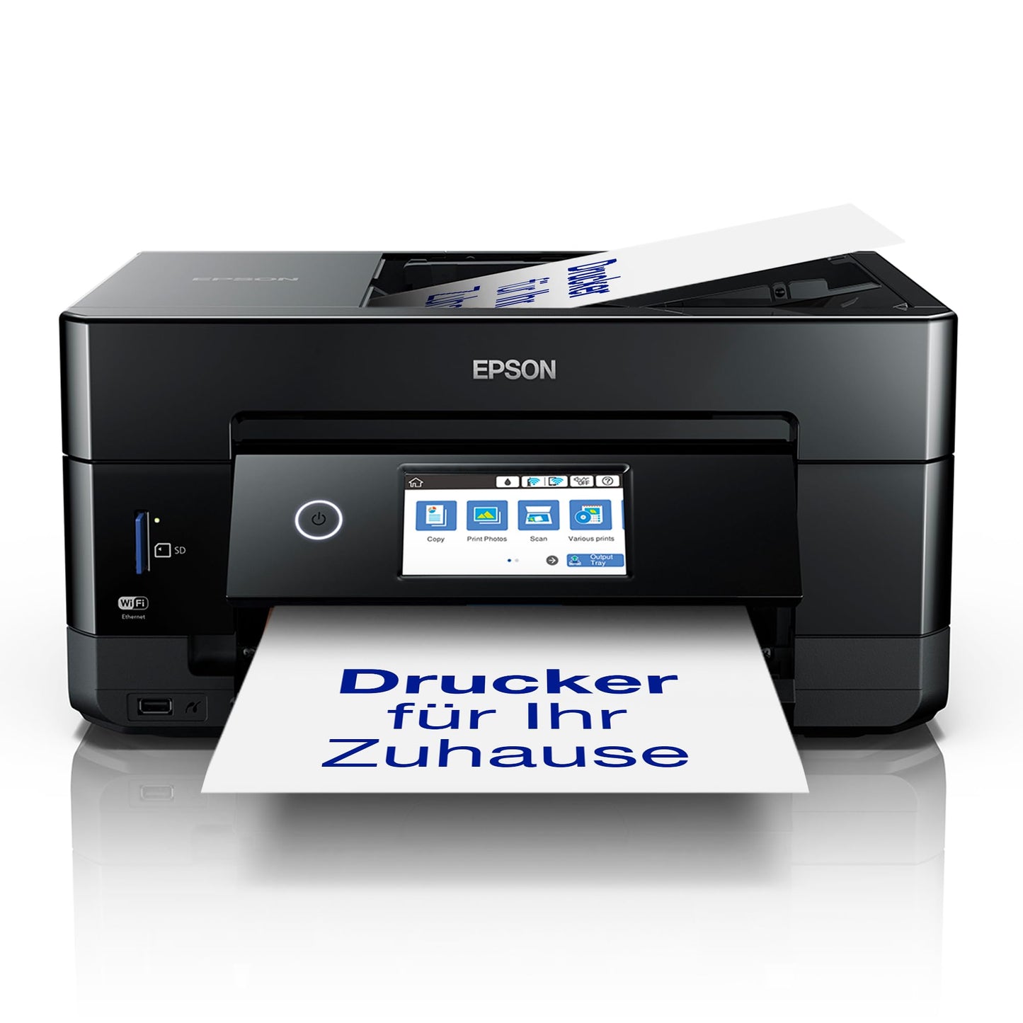 Epson Expression Premium XP-7100 - A4 wireless multifunction inkjet printer with photo printing and scanning capabilities.