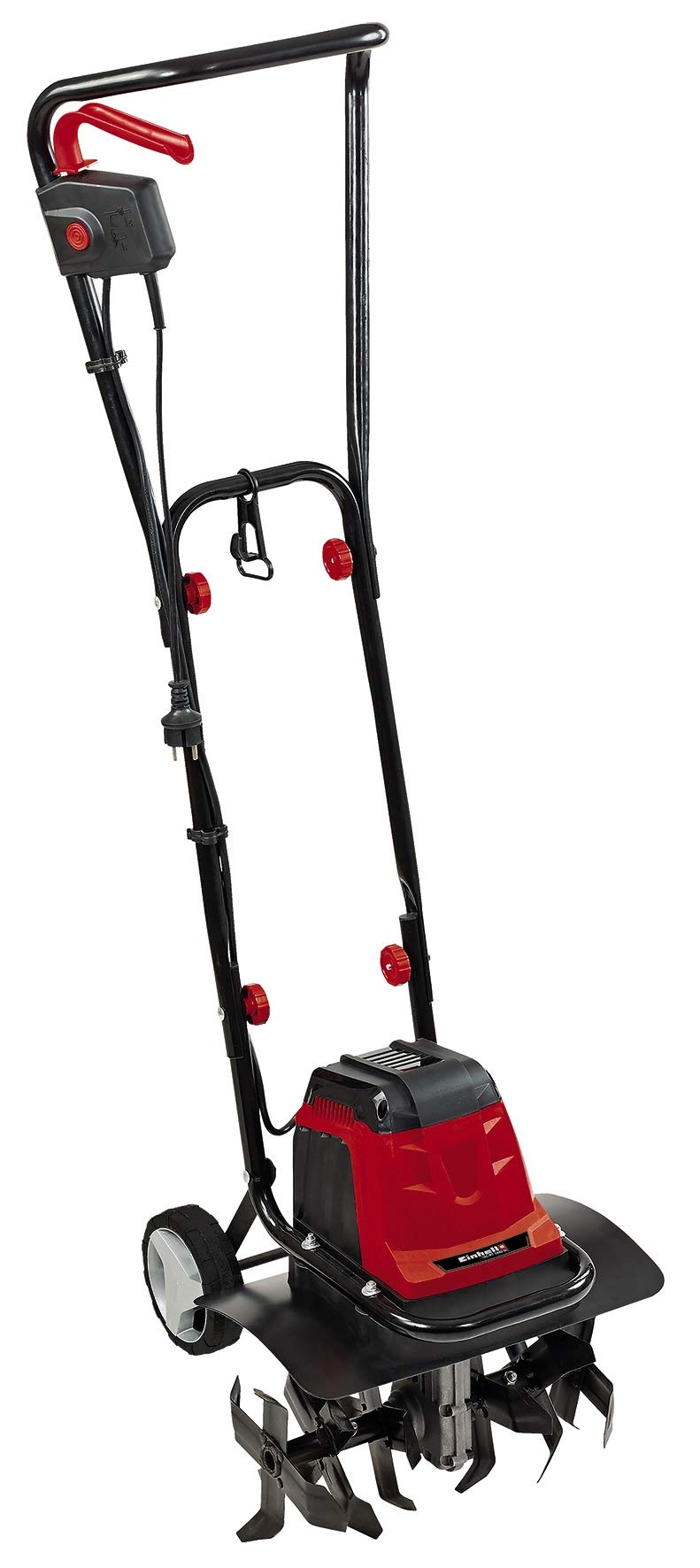 Einhell elektro augsnes frēze GC-RT 1440 M (1400 W, 40 cm darba platums, 200 mm darba dziļums, virknē savienots motors, pārslodzes sajūgs, salokāms vadības rokturis)