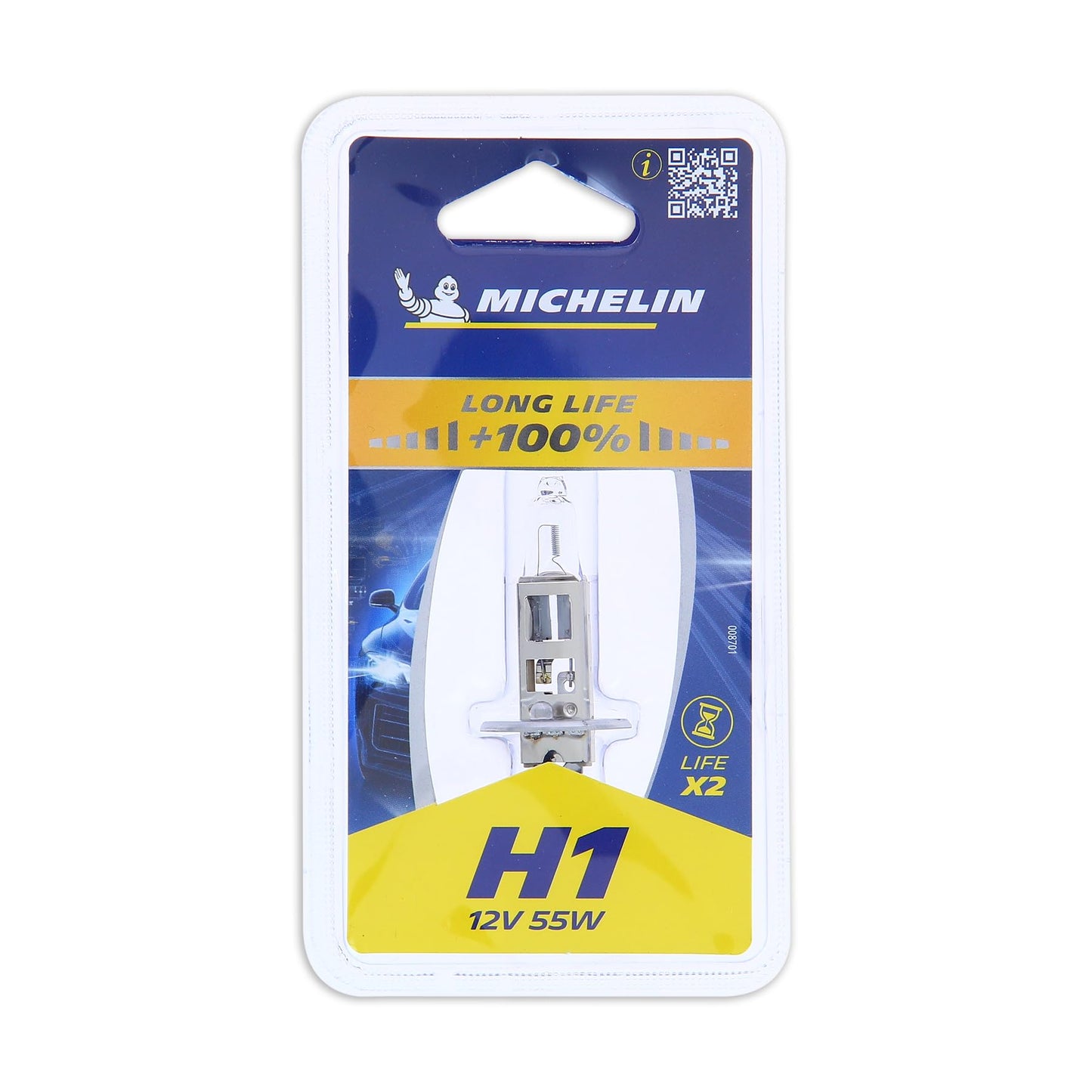 Michelin H1 Spuldze Tālās gaismas 55W P14,5s Tālās gaismas Halogēna spuldze 008701