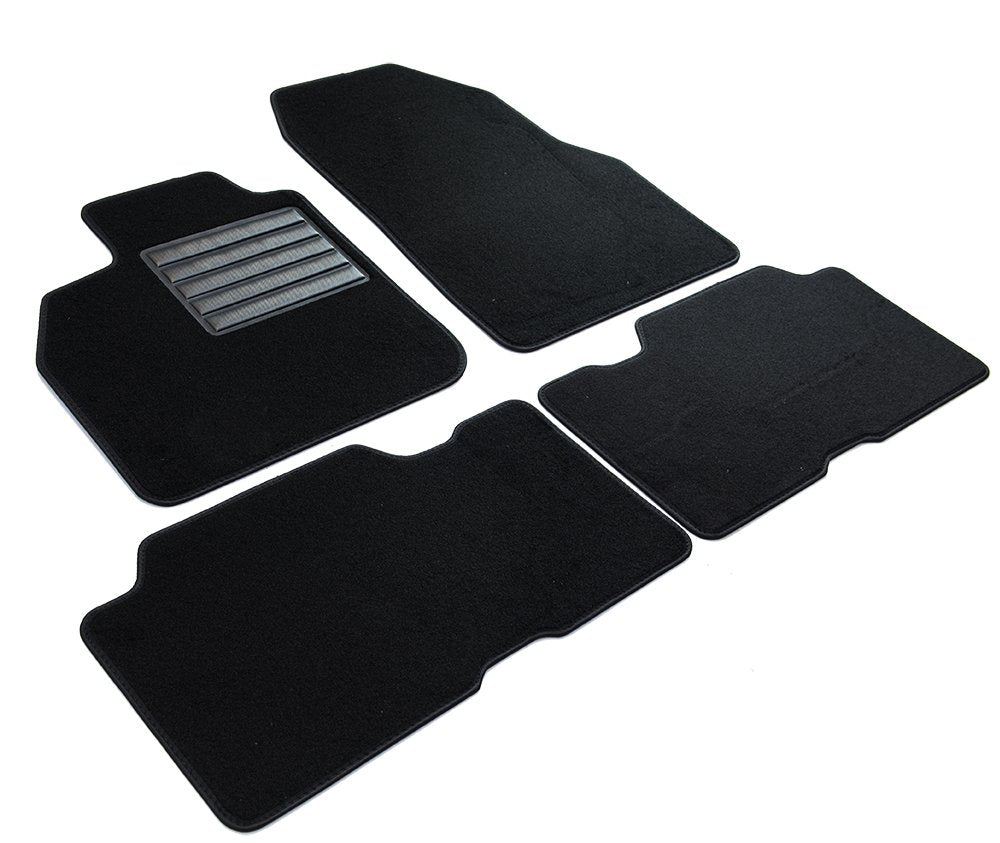 MDM SP-3057 paklājiņi velūrs automašīnu paklājs piemērots Renault Scenic II 06.2003>05.2009, melns