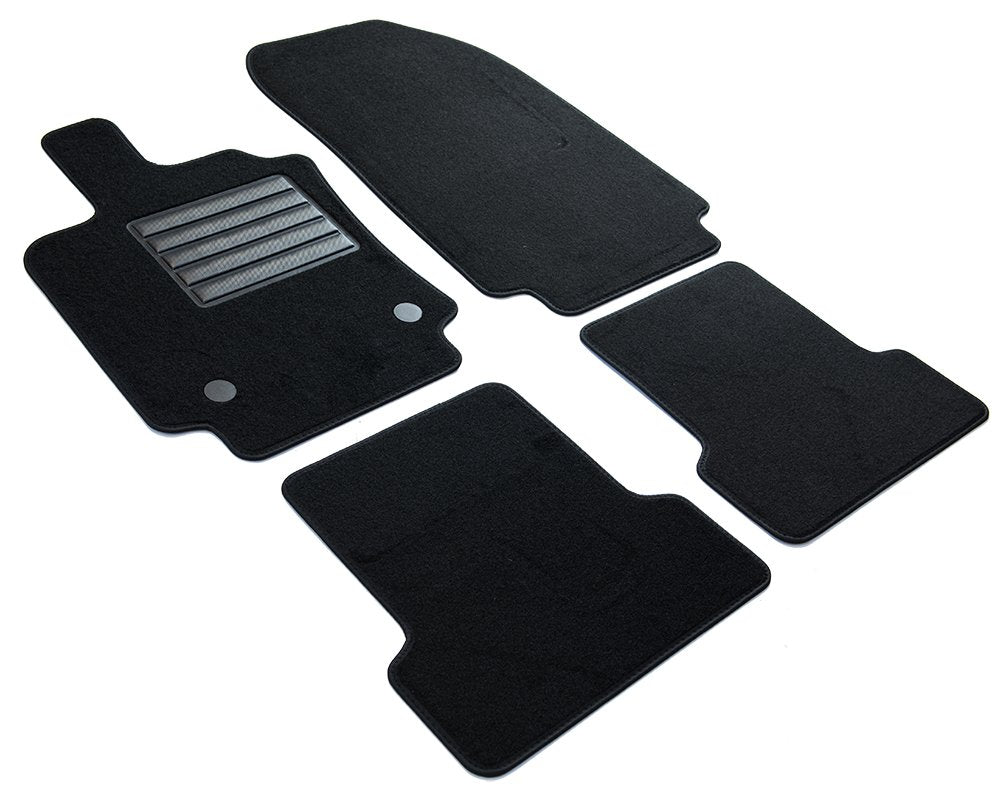 MDM SP-4106 paklāji Velūrs automašīnu paklājs piemērots Renault Clio 4 10.2012>08.2019, melns