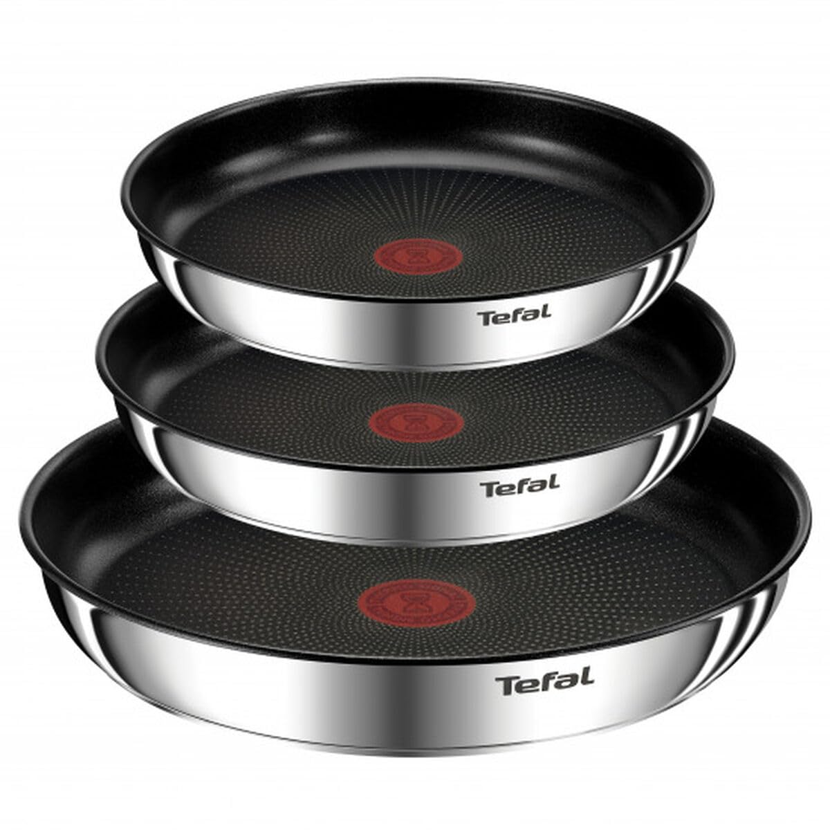 Tefal komplekts 4P G6 ING6 Emotion Ind SS Coat - nerūsējošs tērauds, daudzkrāsains, izturīgs un stilīgs virtuves piederumu komplekts.
