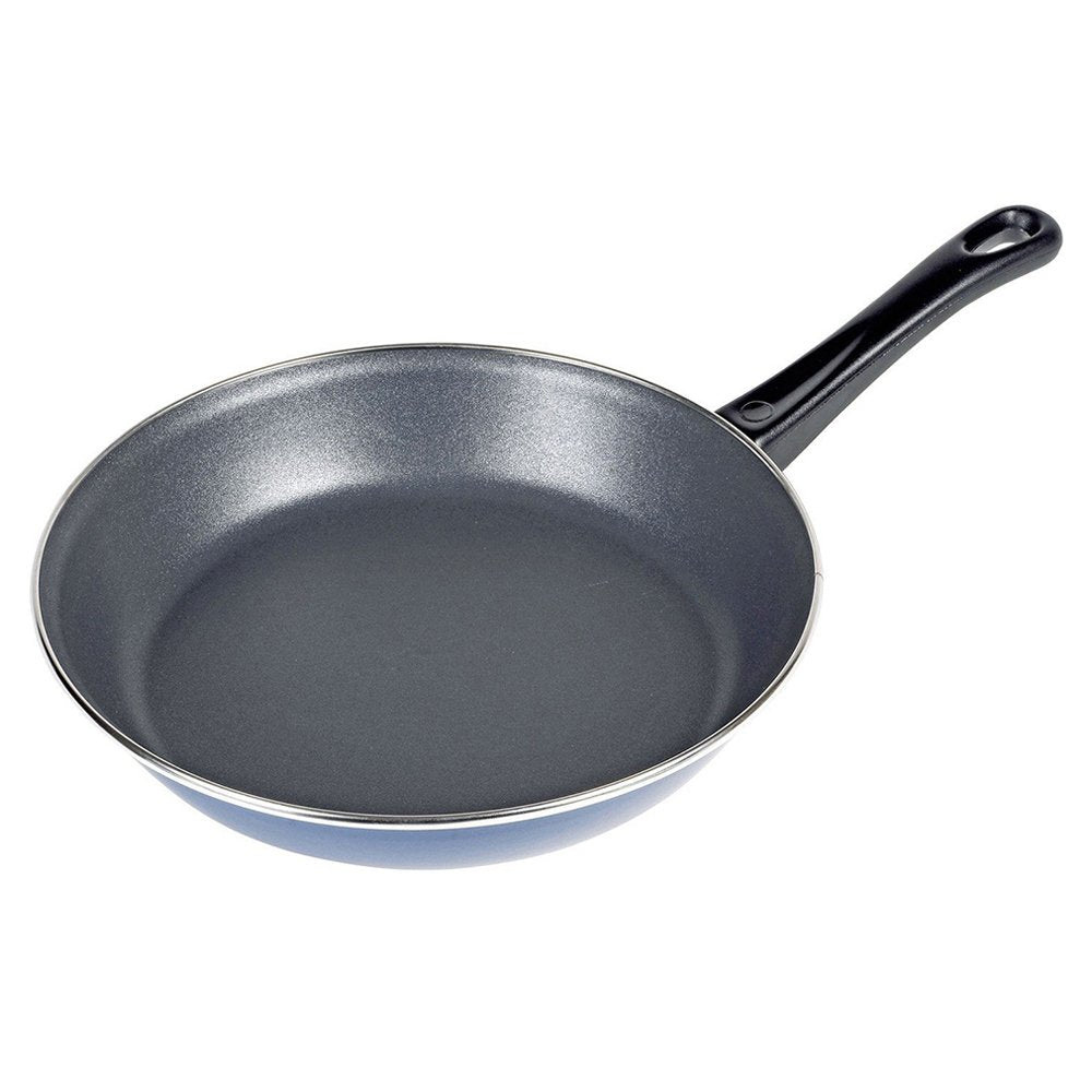 Karl Krüger Royal Series 24 cm enamel steel pan - blue, Akzo Nobel coating, durable and stylish cookware.