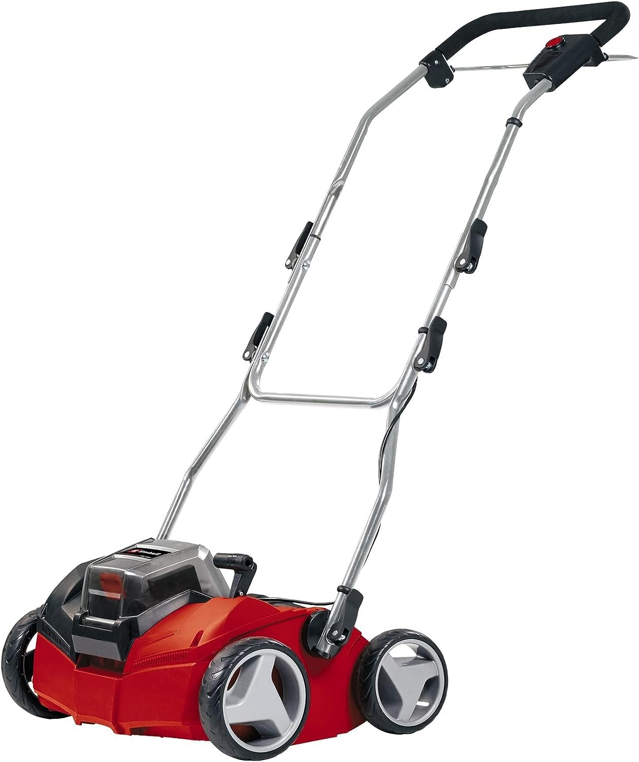 Einhell akumulatora skarifikators-aerators GE-SC 35/1 Li Power X-Change 2X 18V 35 cm darba platums līdz 9 mm darba dziļums Brushless bez akumulatoriem un lādētājiem
