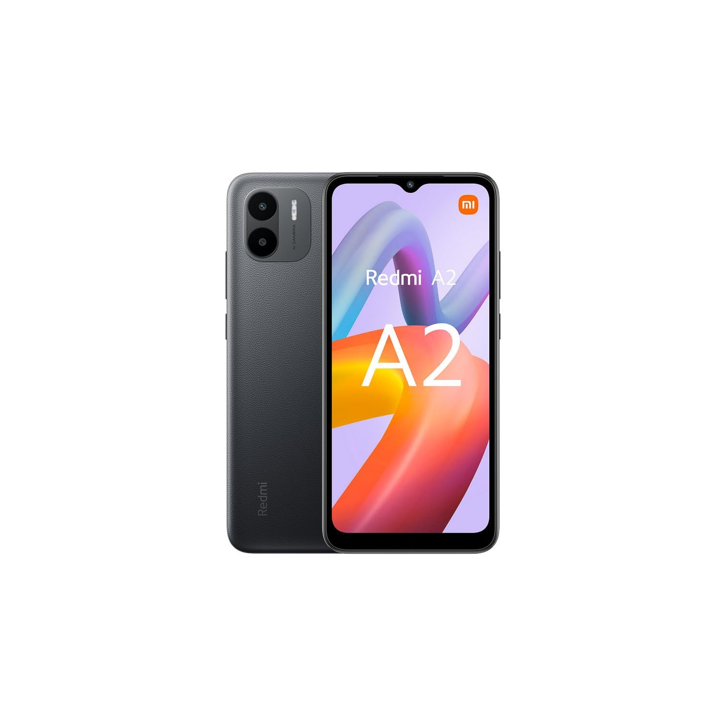 Xiaomi Redmi A2 - Dual SIM, 64GB storage, 3GB RAM, sleek black design