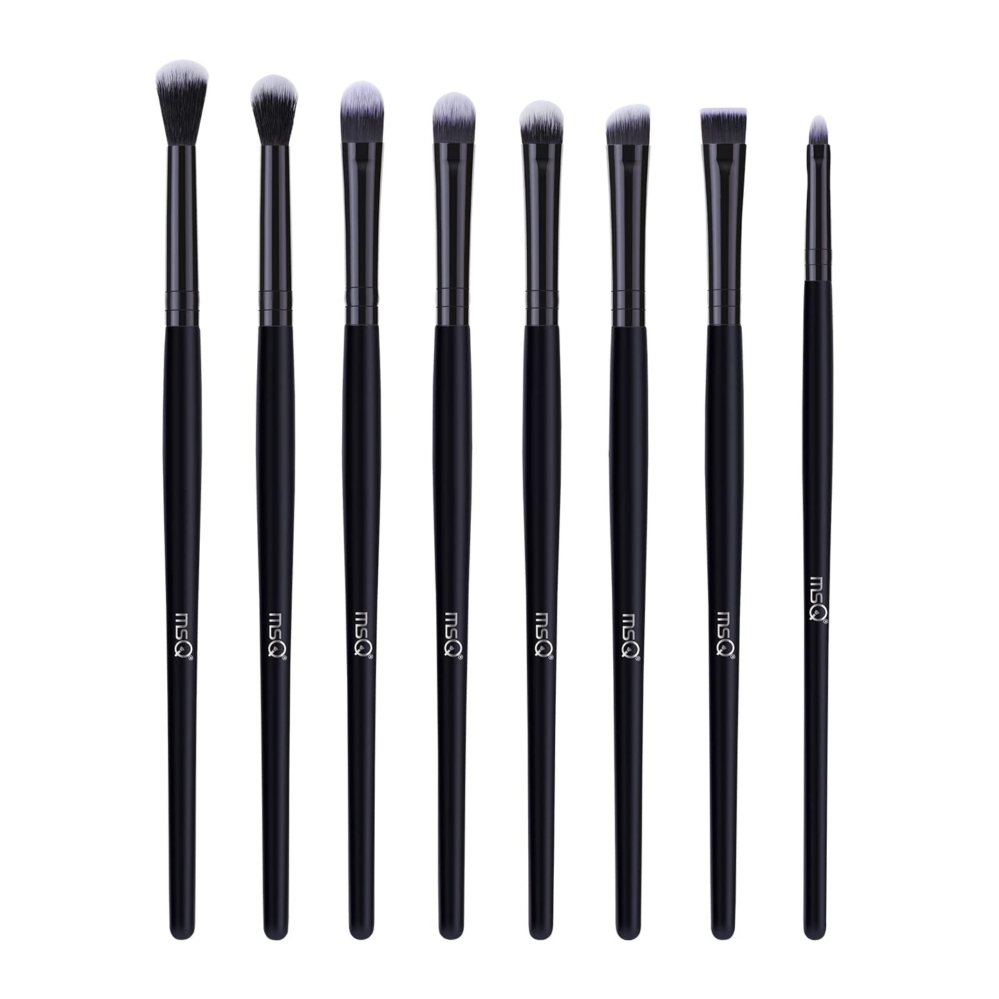 Real Techniques Blends Set 10 daļu kosmētikas otu komplekts ar kosmētikas somiņu sejai un acīm, lietošanai ar šķidriem, krēmveida vai pūderveida produktiem, vegan, cruelty-free, ceļošanai ērts, viegli tīrāms