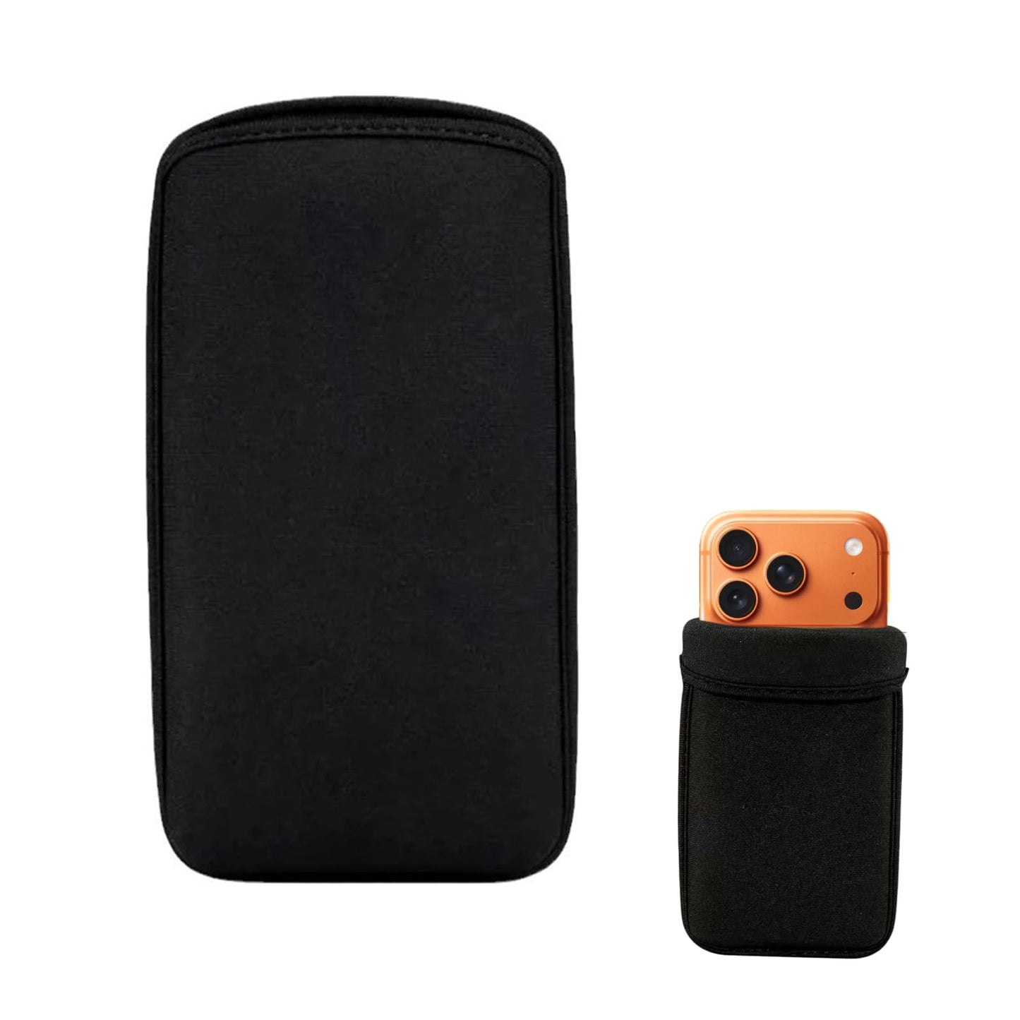 Telefona maciņš ZWWOGE neoprena aizsargmaciņš iPhone 17 16 15 14 13 Pro Max, universāla telefona soma, triecienizturīga, 9.5 * 18 cm