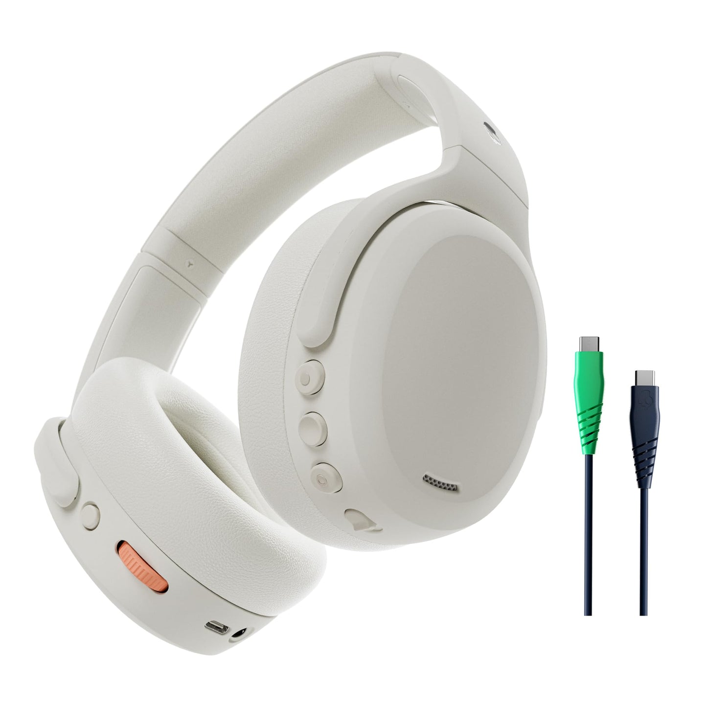 Skullcandy Crusher ANC 2 - Over-ear noise-canceling headphones, sensor bass, 50-hour battery, Alexa support, Bluetooth.