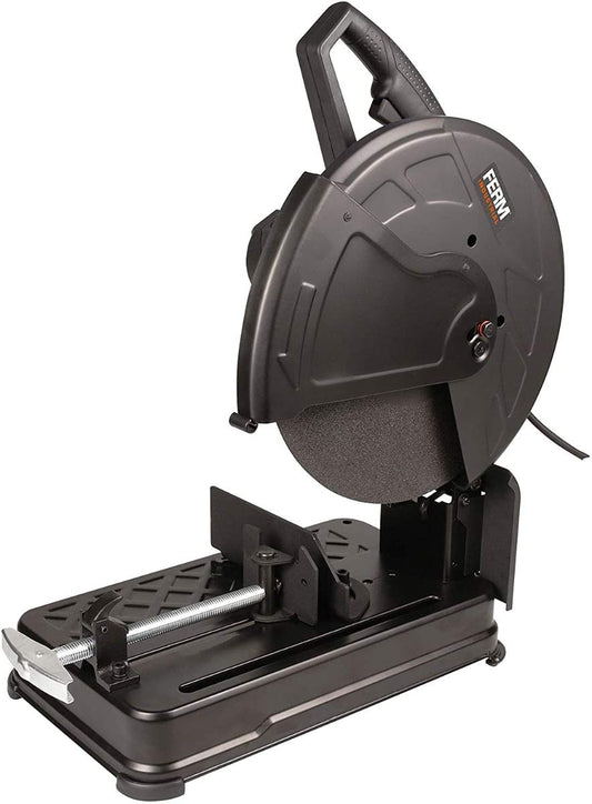 FERM Profesionāla metāla griešanas mašīna - 2300W, 355 mm, precīza griešana, izturīga konstrukcija.