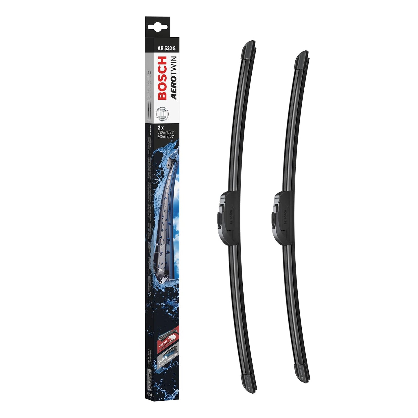 Vējstikla slotiņas Bosch Aerotwin AR532S, 530mm/500mm, komplekts