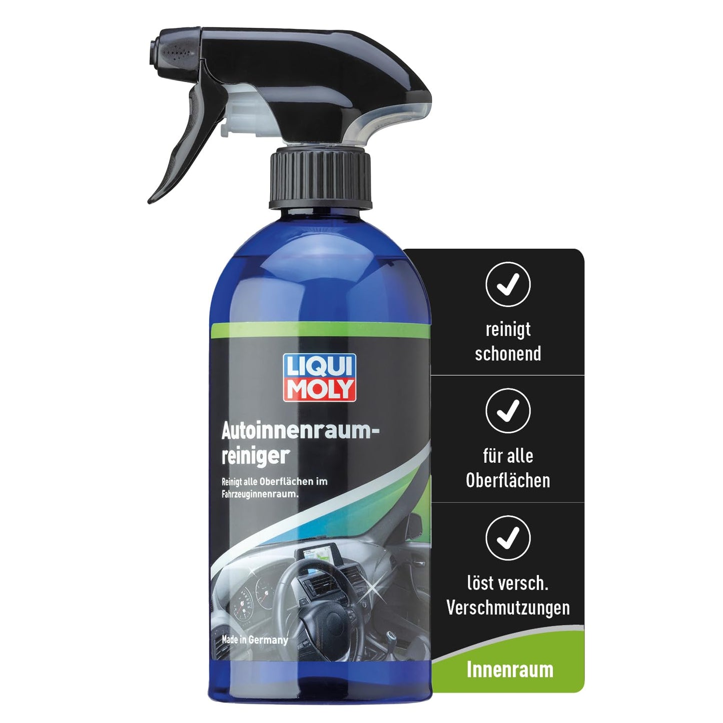 Salona tīrīšanas līdzeklis LIQUI MOLY 500 ml, auto kopšanai, art. Nr. 1547