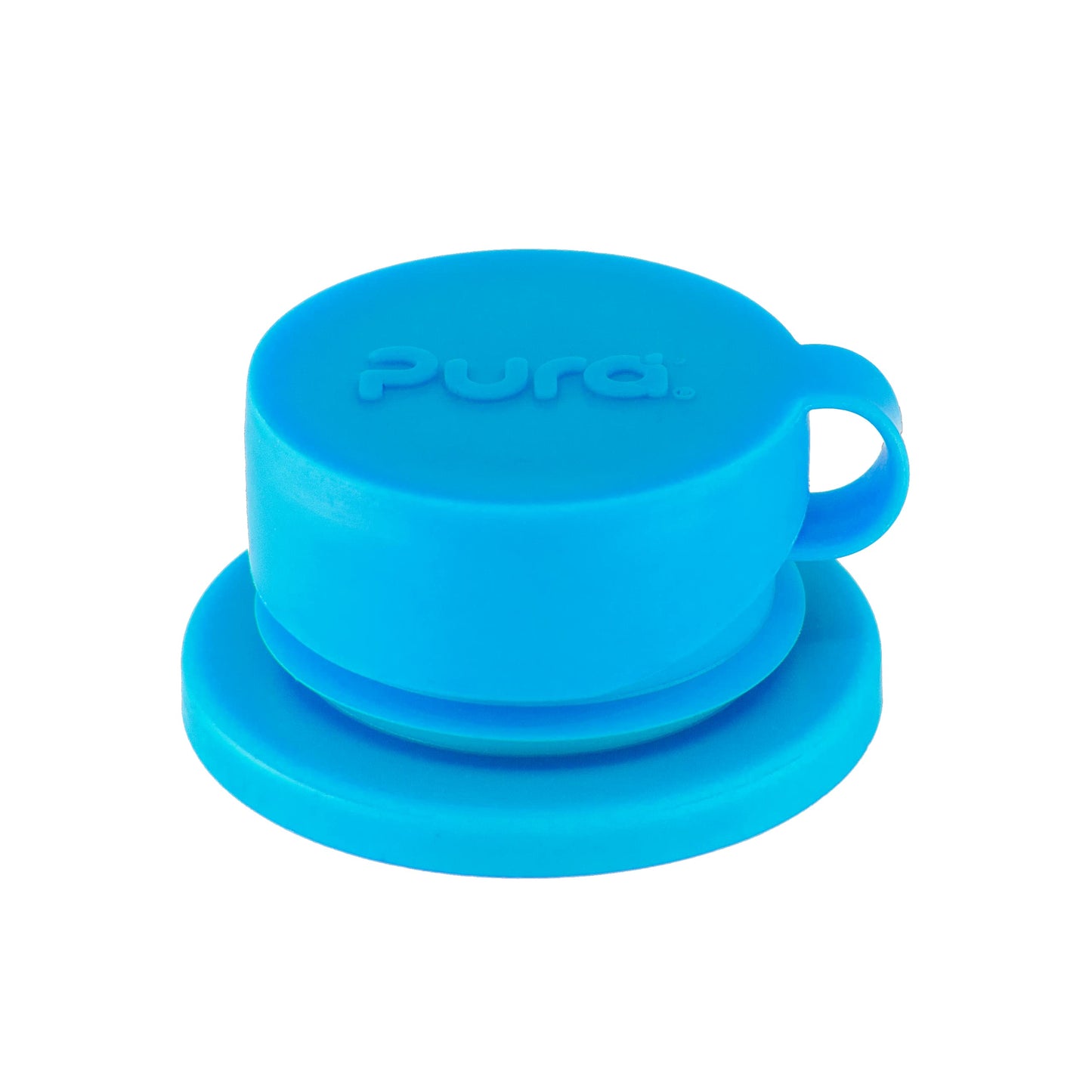 Pura Kiki Big Mouth silikona dzeršanas uzgalis sportam, Aqua (zils)