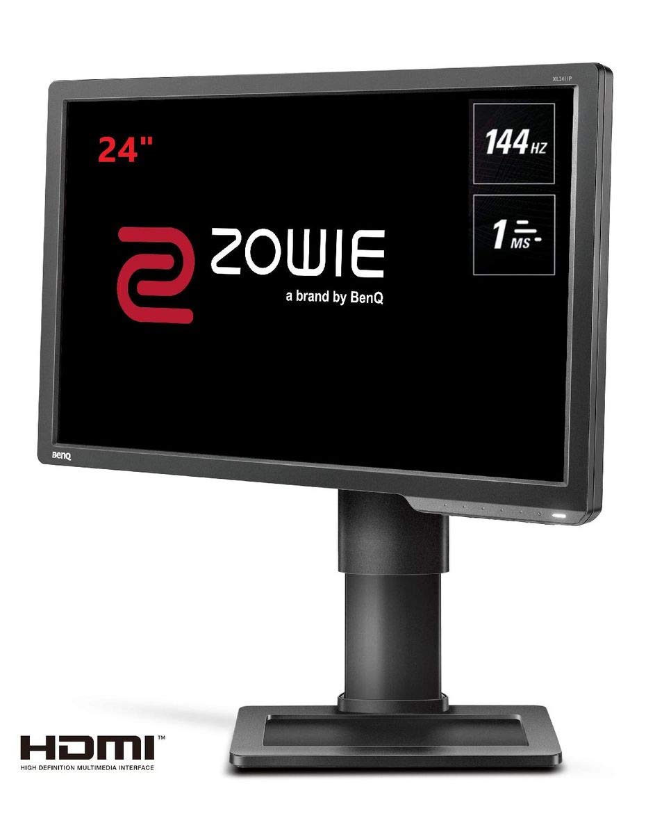 BenQ ZOWIE XL2411P - 24" 144Hz esports monitor, 1ms response time, height adjustment, Black eQualizer, Display Port.
