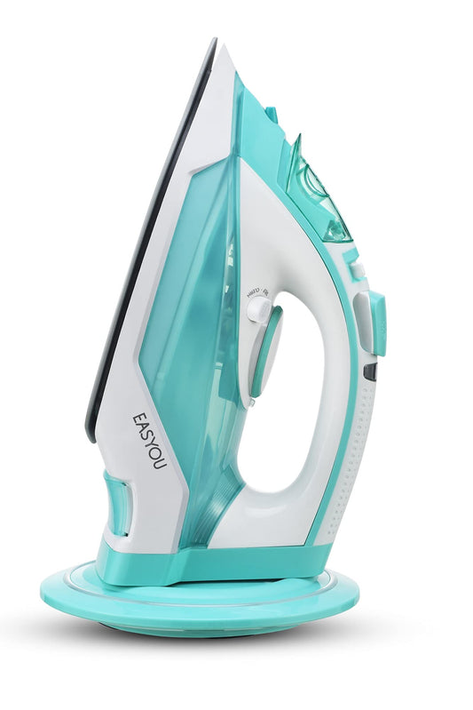 EASYOU bezvadu tvaika gludeklis Simple Move 2400W - jaudīgs, ērts, viegls, ātra tvaika izdalīšana.