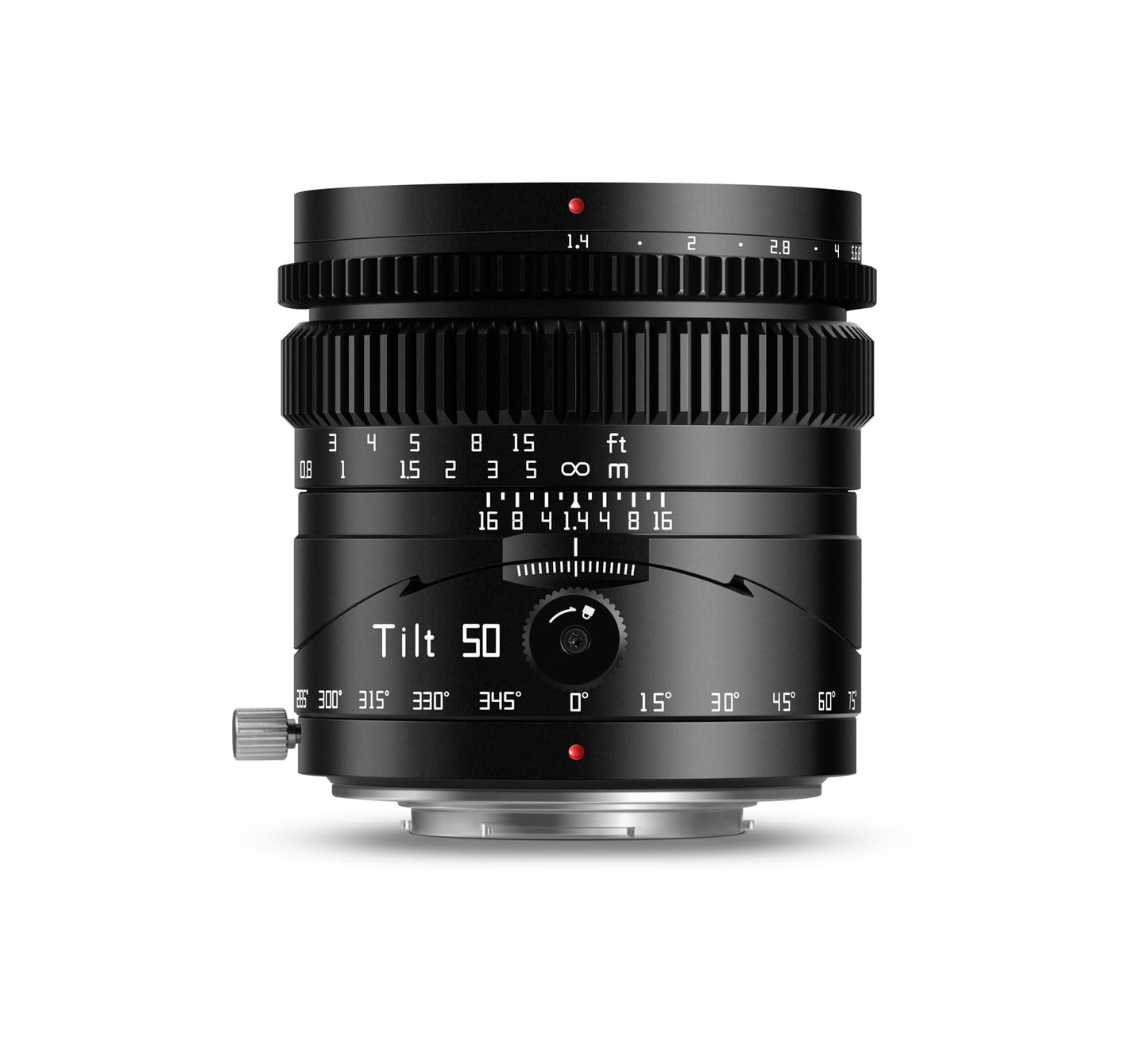 TTArtisan 50 mm F1.4 slīpuma objektīvs ar metāla korpusu, saderīgs ar Micro Four Thirds M43 stiprinājumu, melns