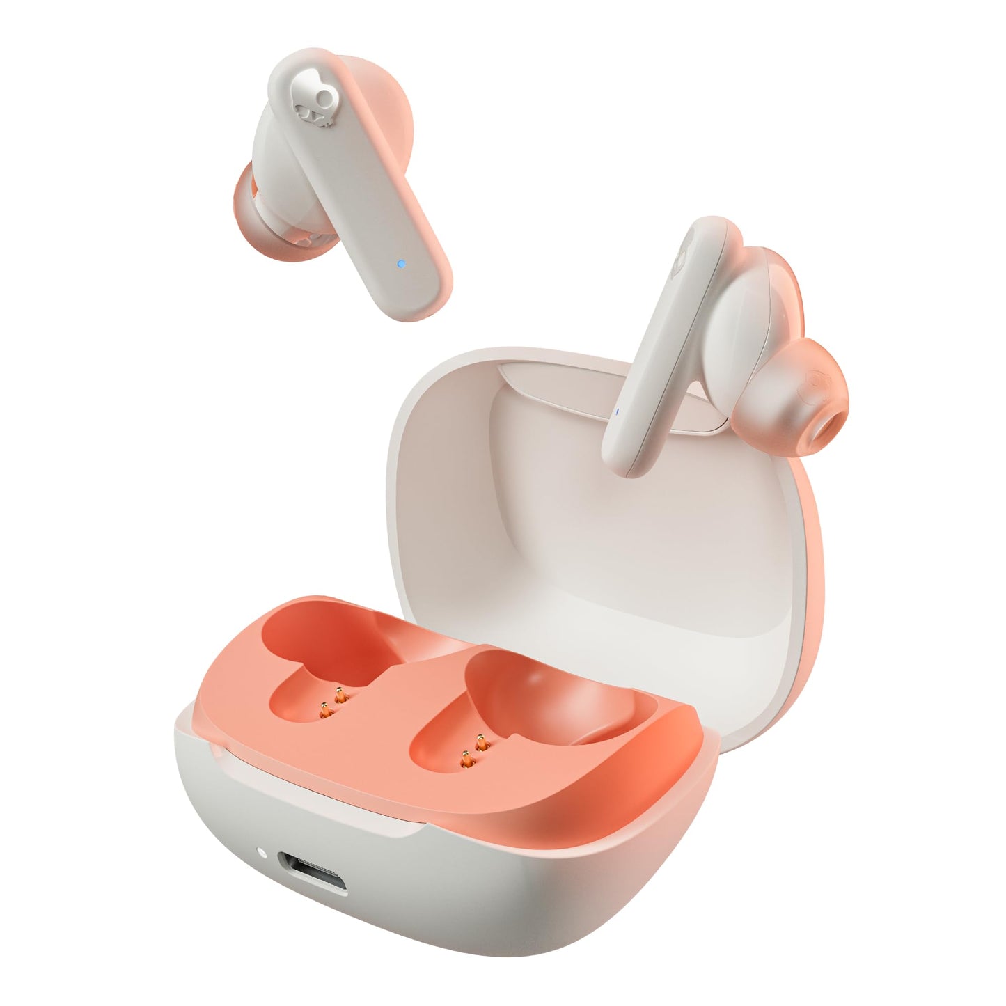 Skullcandy Smokin' Buds - 20h battery life, 50% sustainable plastic, microphone, compatible with iPhone, Android, Bluetooth.