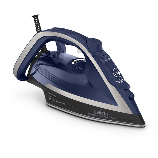 Calor Ultragliss Anti-Calc Plus Steam Iron - 2800W, removable calc collector, 50g/min continuous steam, 260g/min steam boost.