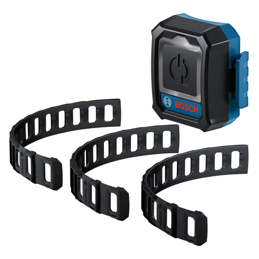 Bosch Professional Auto-Start-Modulis GCT 30-42 - Includes 3 flexible rubber straps, 1 CR 2032 lithium button battery.