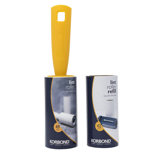 Korbond vilnas ruļļu komplekts un papildinājums, viens vilnas rullis un divi rezerves galviņas, kopā 91 lapas, piemērots visiem audumu veidiem.