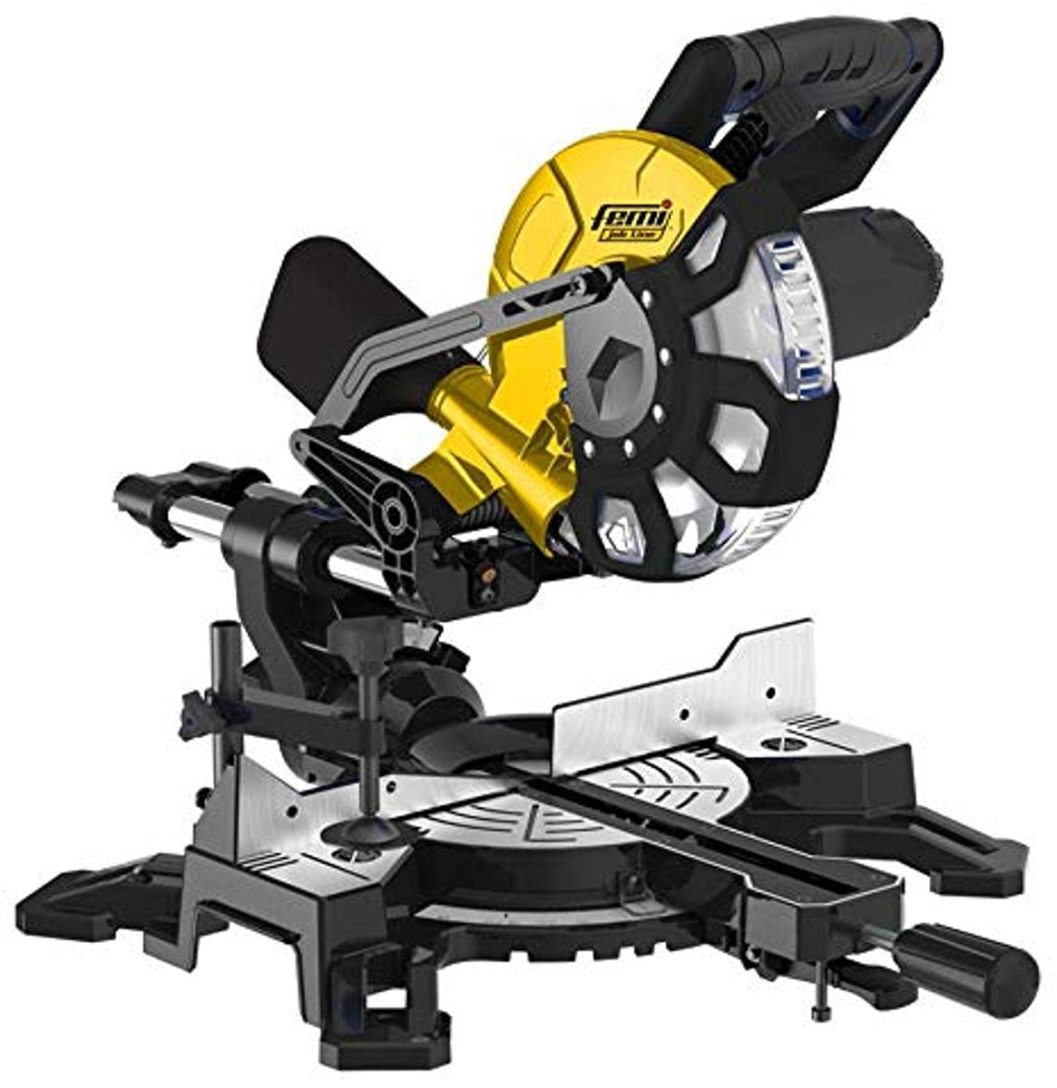 FEMI TR1021 teleskopiskā leņķzāģis - 210 mm, precīzs griešanas instruments ar teleskopisku dizainu.