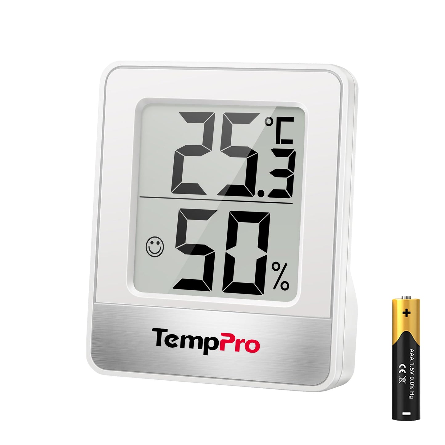 TempPro digitālais iekštelpu termo-higrometrs, telpas termometrs