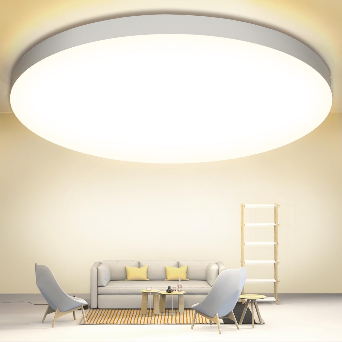 LED griestu lampa OUILA Ø28cm 24W, 4000K, 2000LM, IP44