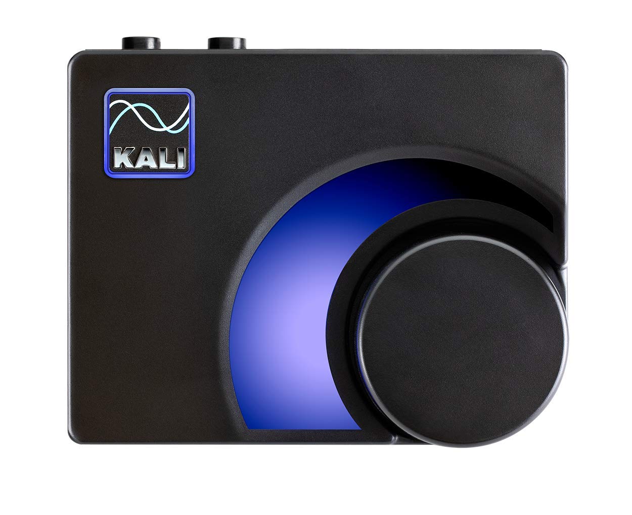 Kali Audio MV-BT profesionālais monitora kontrolieris un Bluetooth uztvērējs - bezvadu audio pārraide (Bluetooth adapteris, XLR- / 6,3 mm ligzdas stereo izeja, LED mērītājs) melns