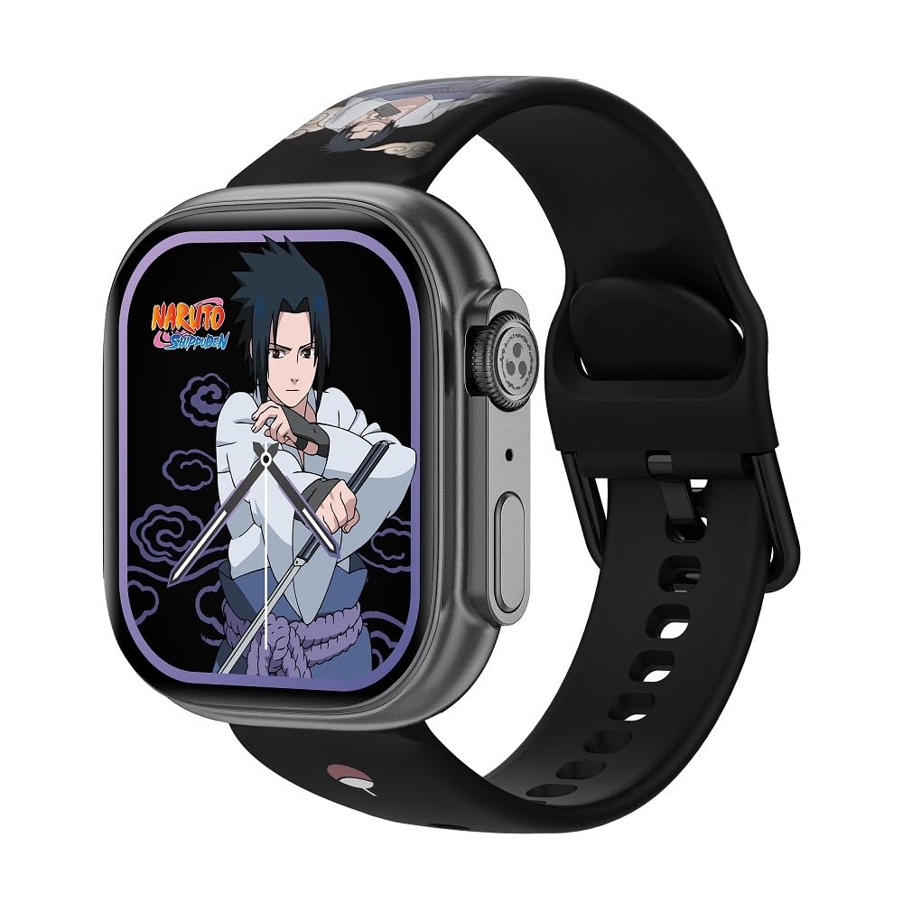 Abyx Fit Touch 5 – Sasuke Edition smartwatch IP68, 1.75" AMOLED, call alerts, health tracking, 123 sports modes.