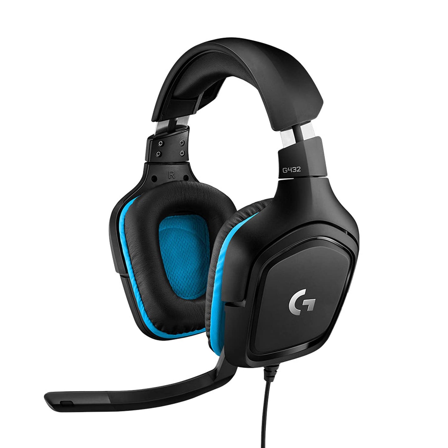 Spēļu austiņas Logitech G432 ar vadu