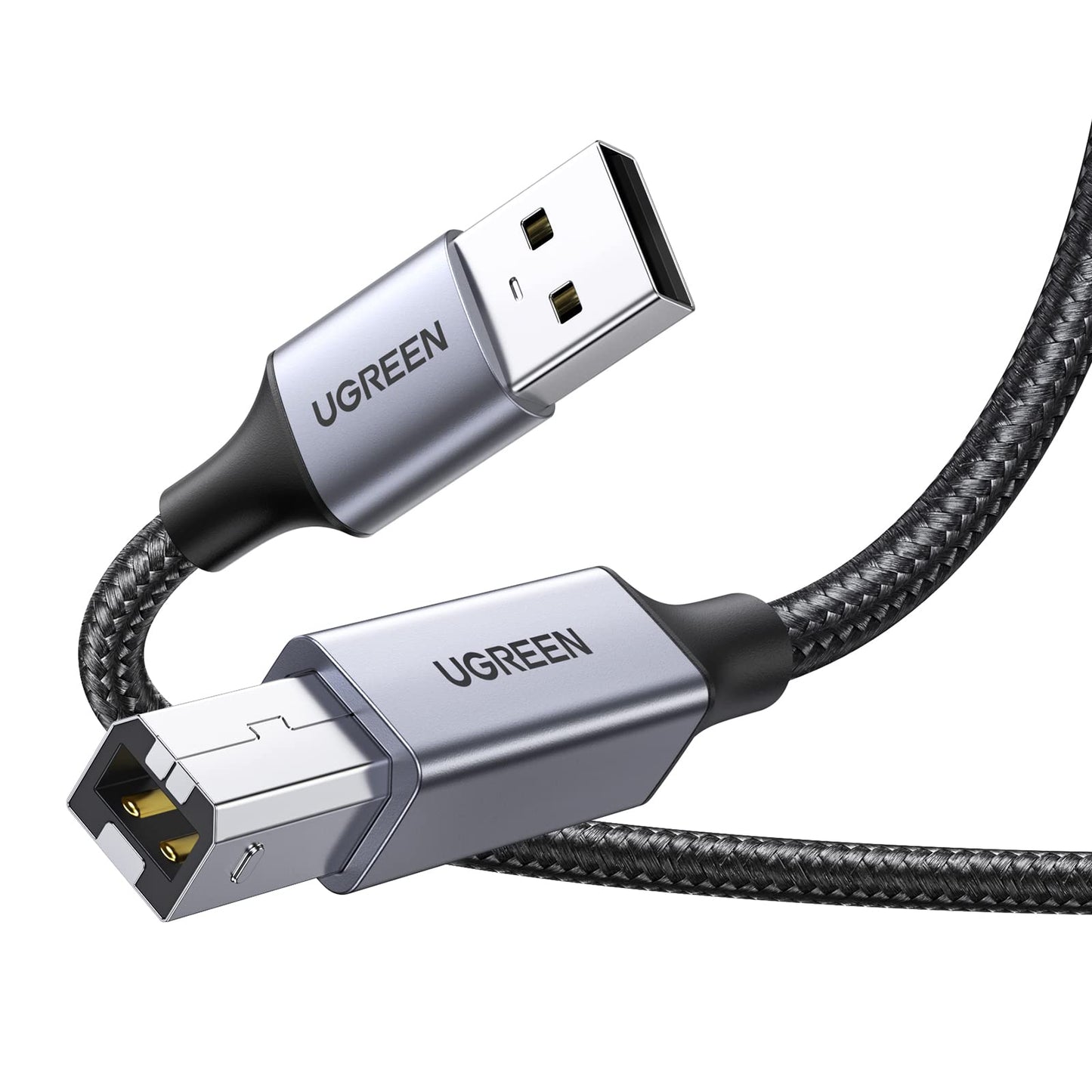 Printera kabelis UGREEN USB A–USB B, 2 m