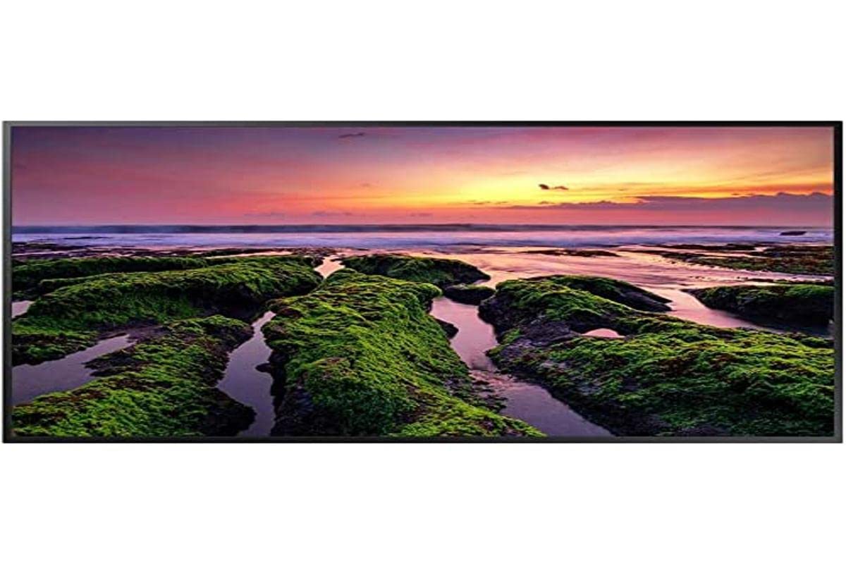 SAMSUNG QB43B Monitor - 43" UHD/4K, 16:9, Edge-LED, 350nits, 2x10W speakers, 3xHDMI, 2xUSB, Ethernet, WiFi, black