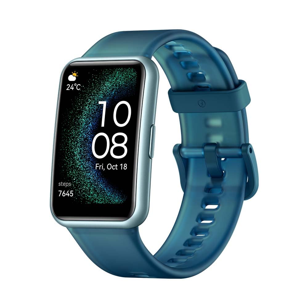 HUAWEI Watch FIT Special Edition - 1.64" HD-AMOLED display, health management, GPS, daily assistant, green color.