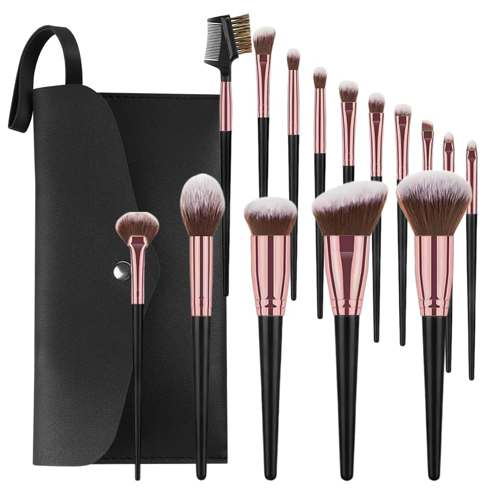 Acu ēnu un sapludināšanas otu komplekts Real Techniques Eye Shade & Blend, 3 gab., acu ēnām, acu līnijai un uzacu veidošanai