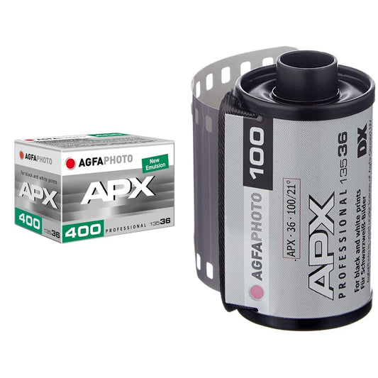 AgfaPhoto APX 400 135-36 negatīvās filmas un APX 100 Prof 135-36 S/W filma, 1 gab., 6A1360