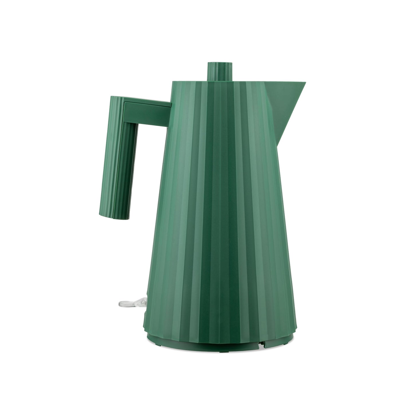 Alessi Plissé MDL06 GR - dizaina elektriskā tējkanna, 2400 W, 170 cl, zaļa, izgatavota no termoplastiskas sveķiem
