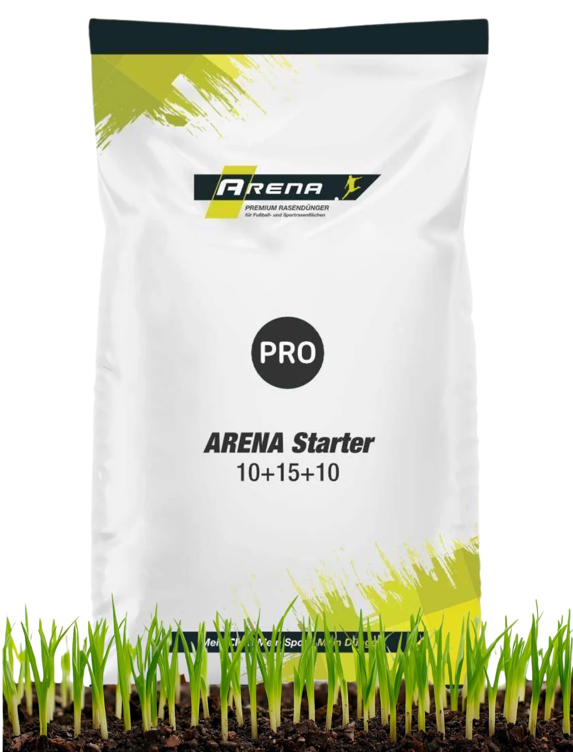 Zāliena startera mēslojums ARENA 20kg līdz 650m², ideāls zāliena mēslojums jaunai ierīkošanai, piesējai un velēnai, Starter 10+15+10