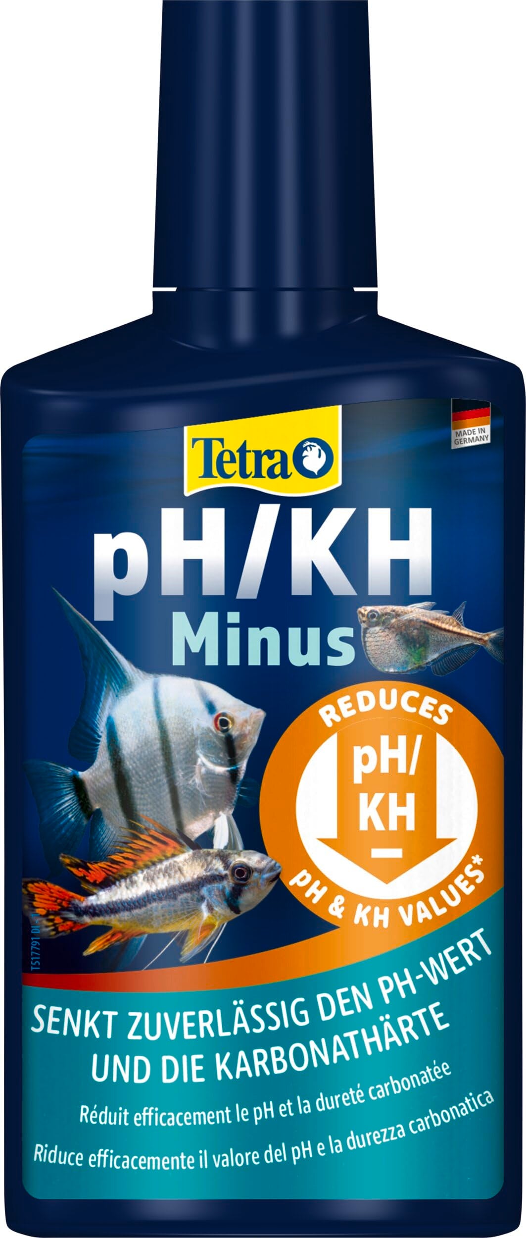 Akvārija ūdens kondicionieris Tetra pH/KH Minus, 250 ml
