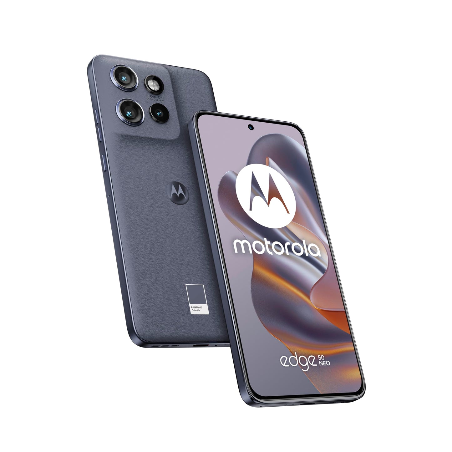 Motorola edge50 neo - 6.36" Super HD display, 50 MP camera, 12/512 GB, 4310 mAh, Android 14, vegan leather case, phone holder