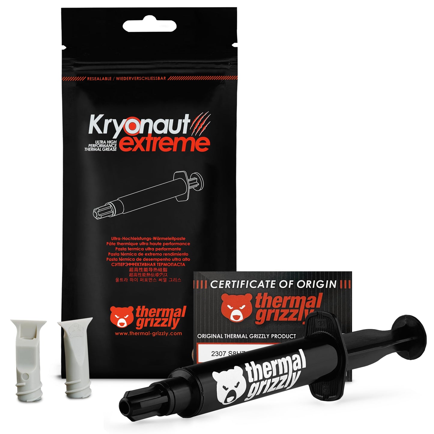 Thermal Grizzly Kryonaut Extreme termopasta 6g CPU un GPU