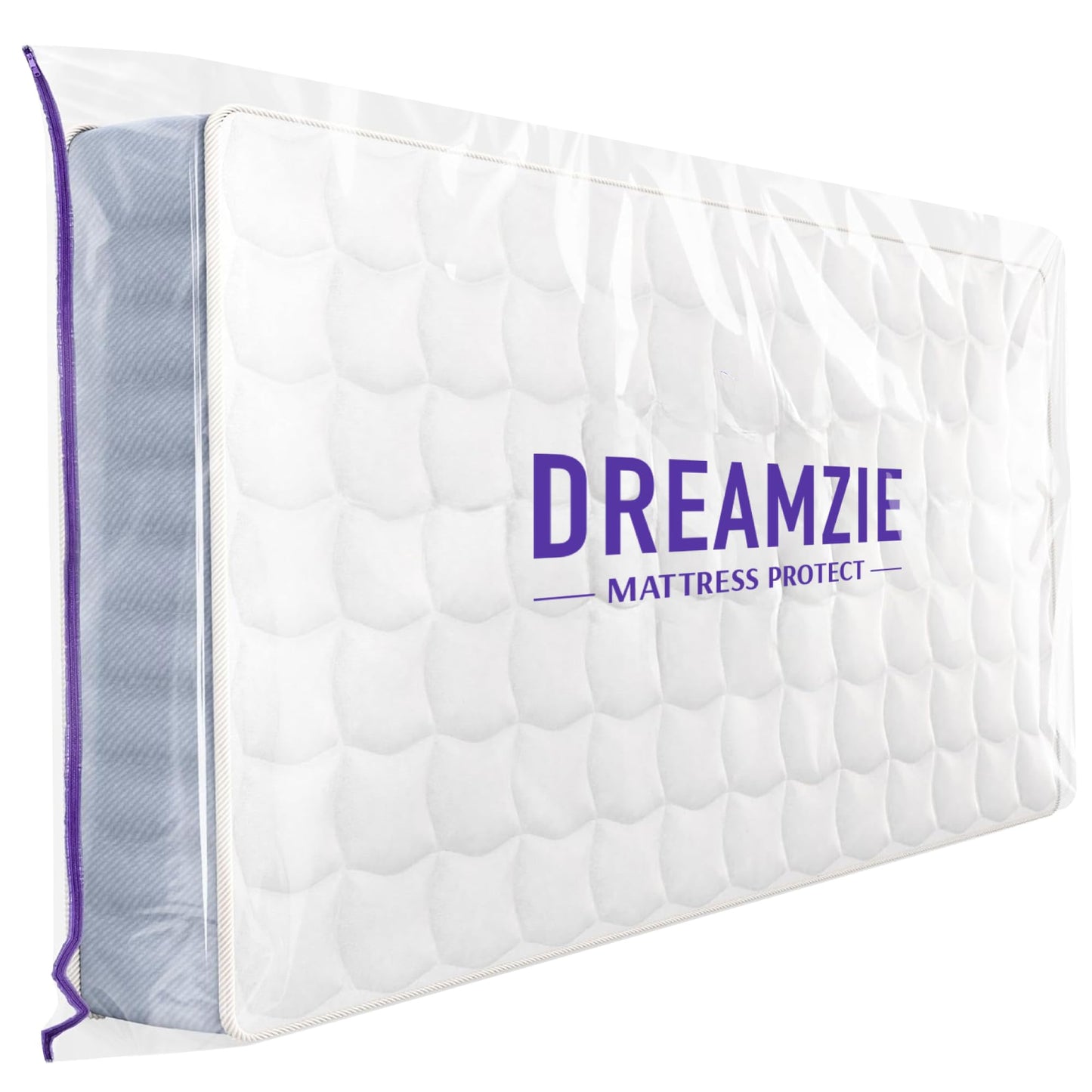 Matrača pārvalks Dreamzie 180x200, plastmasas, pārvākšanās vajadzībām, 30 cm biezumam