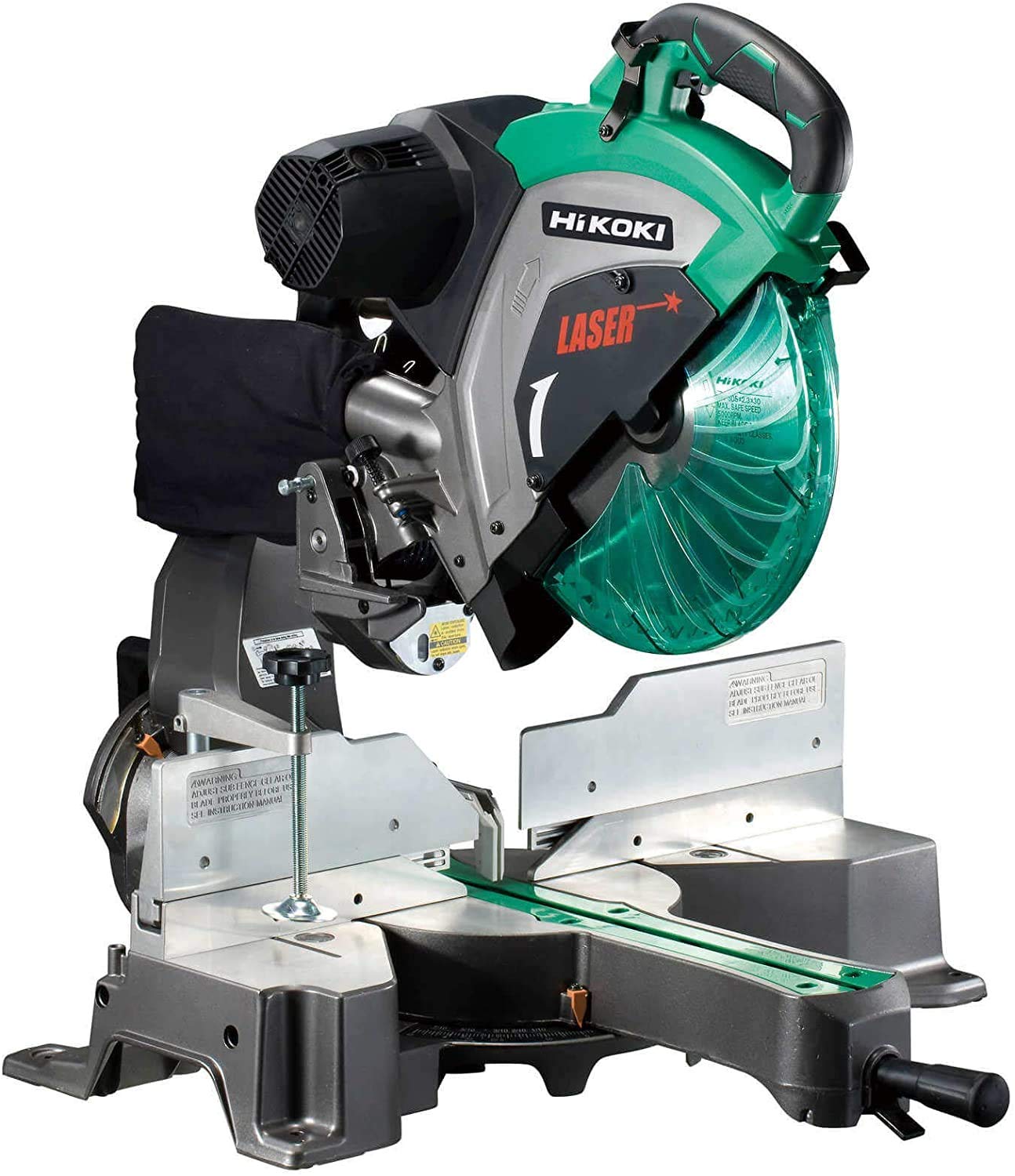 HIKOKI paneļzāģis C12RSH2 - 1250W, 305mm zāģa asmens, lāzera indikators, vārpstas bloķēšana, iekļauts zāģa asmens
