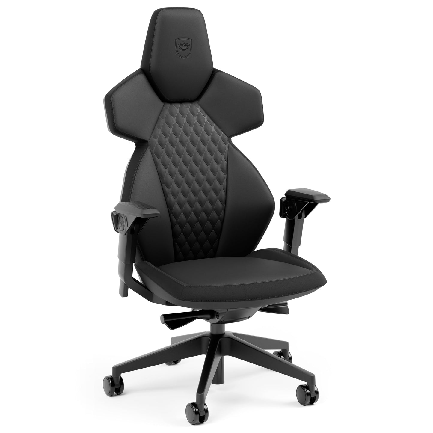 Biroja krēsls noblechairs Dawn - melns, ergonomisks ar nolokāmiem roku balstiem